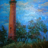 Little Sable Lighthouse - Oils on Canvas