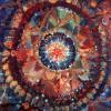 Southwest Mandala, oils on canvas by artist Kathryn A. Barnes